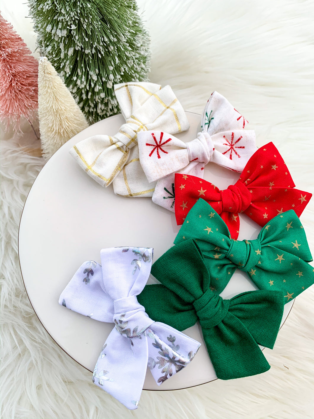 Holiday Hand Tied Bows